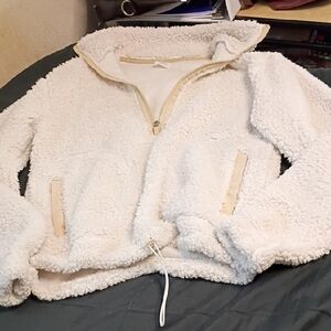 No Boundaries Cream Sherpa Sweater